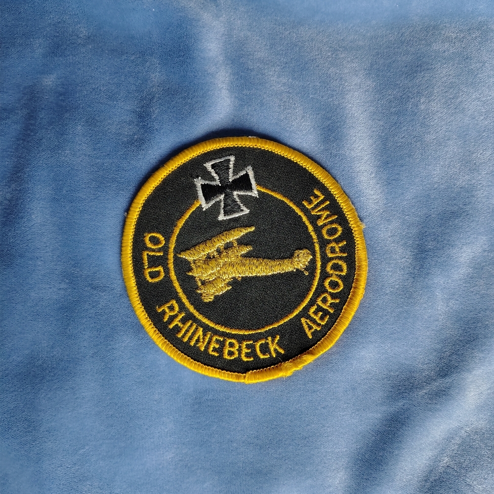 Vintage Old Rhinebeck Aerodrome Rhinebeck, NY Three Inch (3") Iron On Patch - Picture 5 of 5